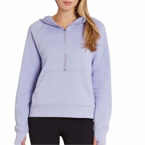 Pullover half zip hoodie